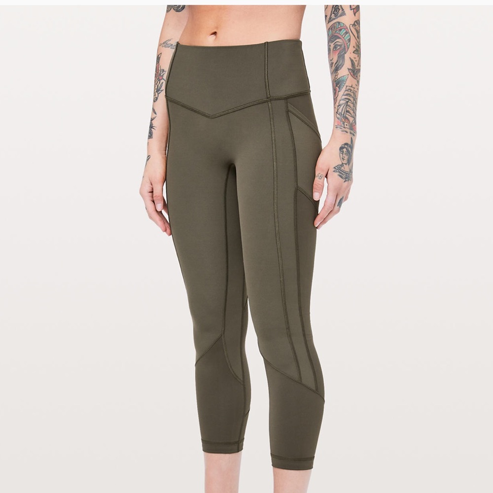 Lululemon All The Right Places Crop